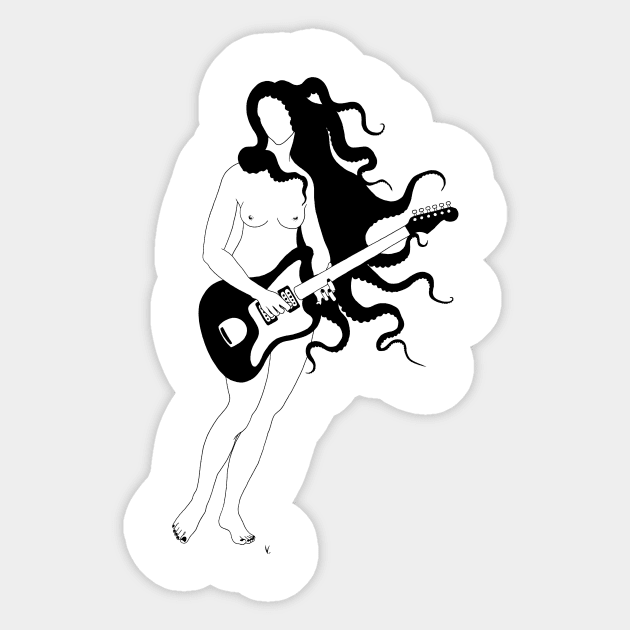 Boticelli The Birth of Venus Sticker by Super Octopus